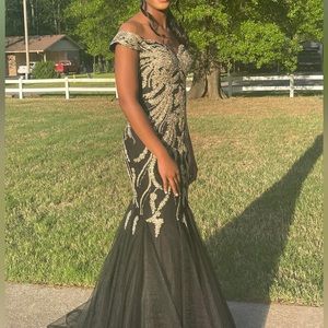 Anny Lee size 4 corset back dress